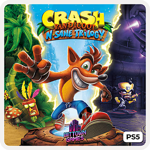 Crash Bandicoot™ N. Sane Trilogy PS5 Mídia Digital