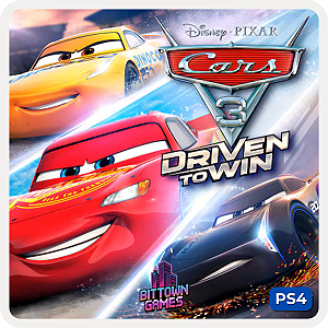 Carros 3: Correndo para Vencer PS4 Mídia Digital