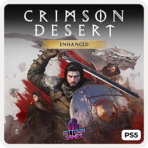 Crimson Desert Enhanced Primária PS5 Mídia digital