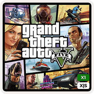 GTA 5 Grand Theft Auto V Xbox One Series S|X Mídia Digital