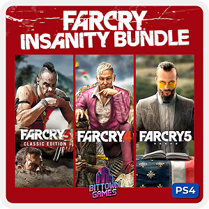 Far Cry - Pacote Insanidade PS4 Mídia Digital