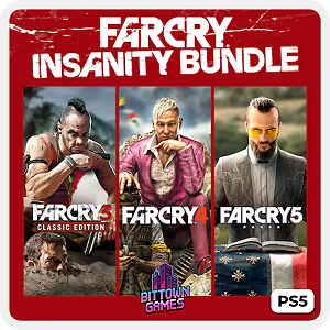 Far Cry - Pacote Insanidade PS5 Mídia Digital