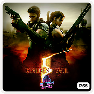 Resident Evil 5 PS5 Mídia Digital