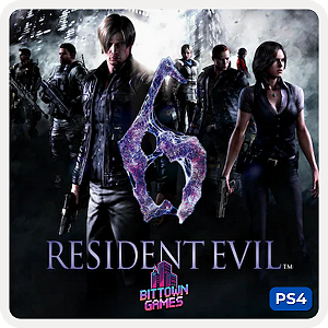 Resident Evil 6 PS4 Mídia Digital