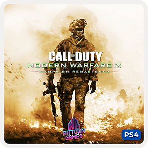 Call of Duty Modern Warfare 2 Campaign Remastered PS4 Mídia Digital