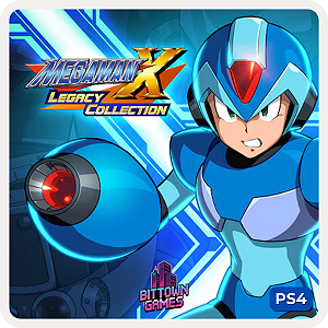 Mega Man X Legacy Collection PS4 Mídia Digital