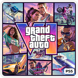 Pré-Venda Grand Theft Auto VI GTA 6 PS5 Mídia Digital