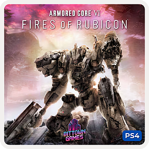 ARMORED CORE VI FIRES OF RUBICON PS4 Mídia Digital