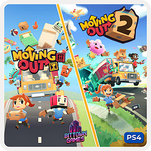 Moving Out + Moving Out 2 Bundle PS4 Mídia Digital