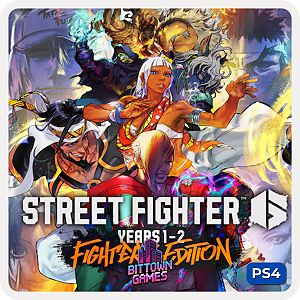 Street Fighter 6 Years 1-2 Fighters Edition PS4 Mídia Digital