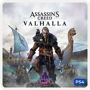 Assassin's Creed Valhalla PS4 Mídia Digital