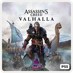 Assassin's Creed Valhalla PS5 Mídia Digital