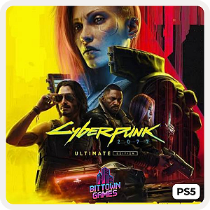 Cyberpunk 2077: Ultimate Edition PS5 Mídia Digital