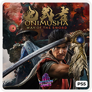 Onimusha Way of the Sword PS5 Primária Mídia Digital
