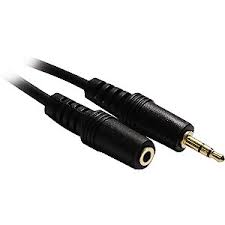 Cabo Extensor Para Fone Ouvido Celular P2 5 Metros