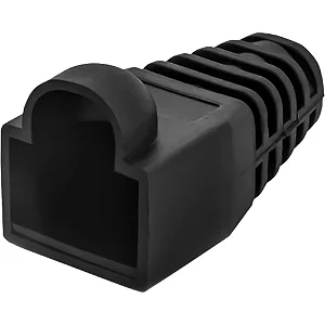 Capa para Conector RJ 45 "Para Todos os Tipos de Cat" Cor Preto
