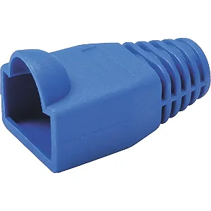 Capa para Conector RJ 45 "Para Todos os Tipos de Cat" Cor Azul