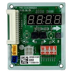 Placa Display da Condensadora Ar-Condicionado LG 2 a 6 mil BTUs EBR80882202