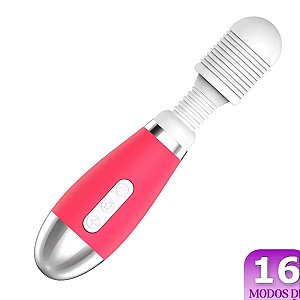 Massageador Varinha Mágica Xuanai - À Pilha - Rosa