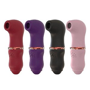 Sugador de Clitóris com Medidor de Intensidades - 4 Cores