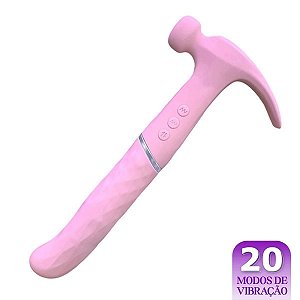 Vibrador Martelo com Cabeça Estimuladora