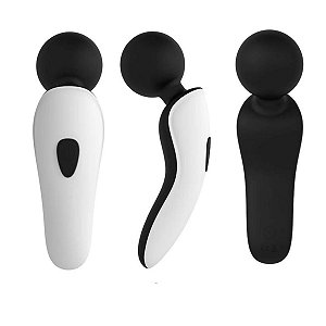 Varinha Mágica Vibratória Eve - Preto