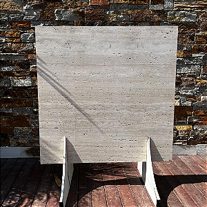 Piso em Travertino Romano 1x1