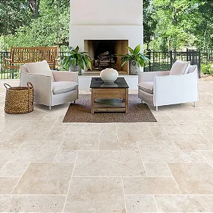 Travertino Classic French Pattern