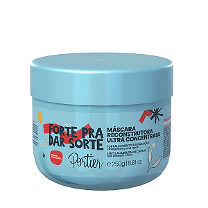 Portier Forte pra dar sorte - Máscara Reconstrutora Ultra Concentrada 250g