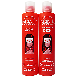 Kit Progressiva Japinha Óleo de Ojon Liso Extremo 300ml