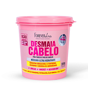 Desmaia Cabelo Máscara Ultra Hidratante 350g Forever Liss