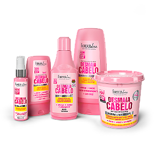 Kit Forever Liss Desmaia Cabelo Completo Máscara 350g – Hidratação Profunda