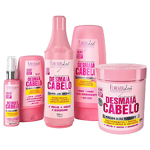 Kit Forever Liss Desmaia Cabelo Completo Máscara 950g – Hidratação Profunda