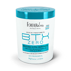 Forever Liss Máscara BTX Zero 1Kg Tratamento Anti Frizz e Volume