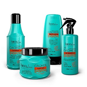 Kit Completo Formador e Manutenção dos Cachos Forever Liss Original!