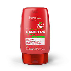 Leave-in Banho de Verniz Morango Forever Liss 140g