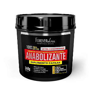 Forever Liss Anabolizante Máscara 240g – Hidratação e Fortalecimento