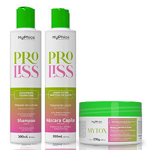 Kit Progressiva Proliss 300ml + Mytox 250g - Myphios