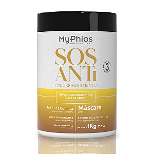 Máscara Sos Antiemborrachamento Reconstrução 1kg - Myphios