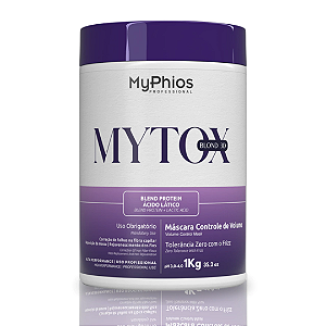 Máscara Mytox Blond Myphios 1kg - Controle De Volume