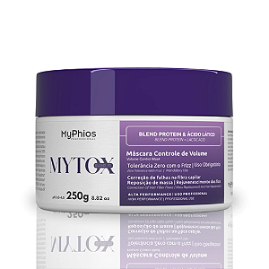 Máscara Matizadora Mytox Blond Myphios 250g - Controle De Volume
