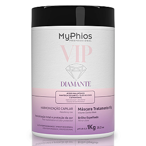 Máscara Harmonização Capilar Vip Diamante 1kg Myphios