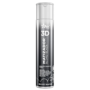 Matizador Magic Color Blond Black 3d Efeito Grafite 300ml