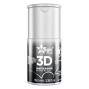 Matizador Magic Color Blond Black 3d Efeito Grafite 100ml
