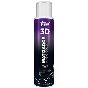 Matizador Magic Color 3d Efeito Prata 500ml Original
