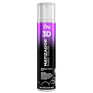 Matizador Magic Color 3d Efeito Prata 300ml Original