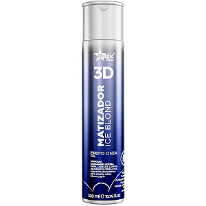 Matizador Magic Color Ice Blond 3d Efeito Cinza 300ml Original