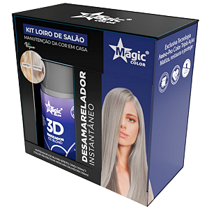 Kit Loiro De Salão Magic Color Ice Blond e Protection 100ml