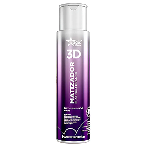 Matizador Magic Color Platinum Branco 3d Platinado 500ml