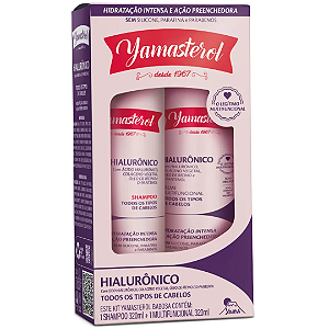Kit Yamá Hialurônico Shampoo E Multifuncional 320ml Original
